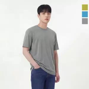 웨스트우드 남성 베이직 멜란지 라운드티_WO2MTTR431