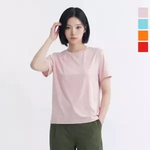 웨스트우드 여성 실켓 라운드티_WO2WCTR430