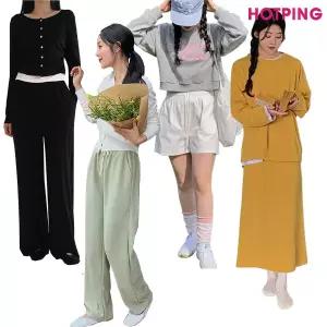 [핫핑] 44~110/봄 신상&베스트/트레이닝복/트레이닝세트/홈웨어/와이드/조거/밴딩/플리츠/카고/마실룩/캠핑룩/빅사이즈