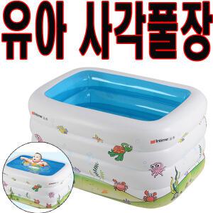 사각풀장 유아풀장 수영장 볼풀장 튜브 물놀이 미니풀