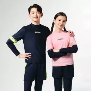 여아동 남아동 생존수영복 래쉬가드 수영복 세트