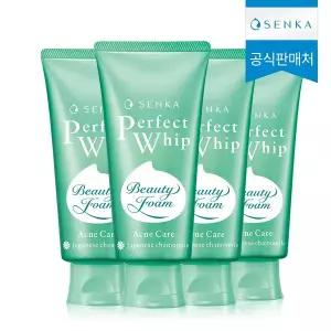 [센카] 퍼펙트휩 아크네케어 100g 4개