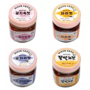 [삼다몰] 제주 오름젓갈 갈치속젓 자리돔젓 쌈자리젓 꽃멸치젓 추자도 갈은멜젓 멸치액젓