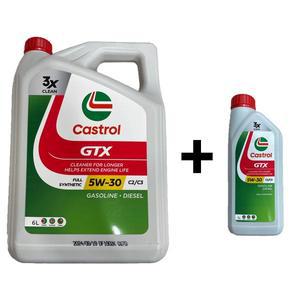 캐스트롤 GTX SQ C2 C3 5W30 6L 1개 + 1L 1개 SET 합성