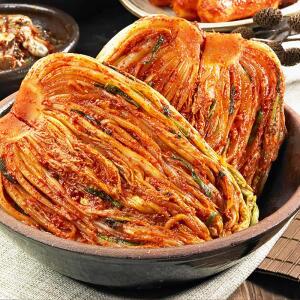 아리아 중국산 배추 포기김치 10kg  생김치 업소용 식당(박스포장)