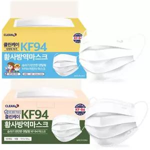 [잇츠케이] 클린케이 황사방역 보건용 덴탈형 KF94 마스크 (50매입) - 대형/소형