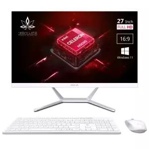 뷰라이프 일체형PC 27형 Intel N5095 정품 Win11 Pro 무선키보드마우스 포함 U7-595
