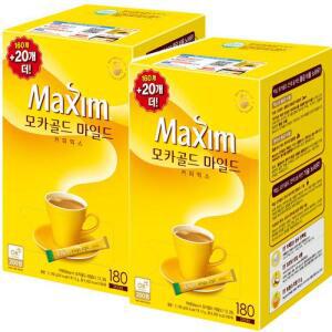 [동서식품]맥심 모카골드 커피믹스 180T+180T