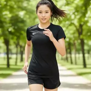 나이키 우먼스 반팔 티셔츠 BV6728-010 드라이 핏 파크 7