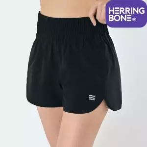 여성 하이웨스트 체형커버 스윔팬츠 래쉬가드 수영복 반바지 비치 하의 AH326W