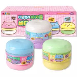 MYTOYS 생크림 버터 2탄 더블 컬러 마카롱 슬라임 6색