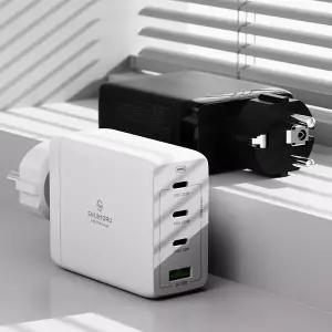 [신지모루][대량할인] 4포트 초고속 충전기 100W PD 멀티 노트북 휴대폰 C타입 삼성 갤럭시 아이폰어댑터