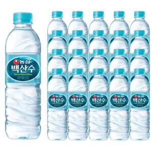 백두산 백산수 생수 500ml 20개