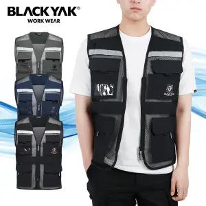 블랙야크 여름조끼 메쉬 망사 등산 낚시 작업조끼