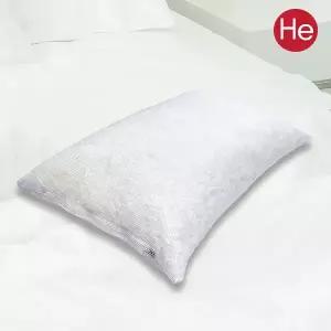 바이오칩 메쉬베개 화이트 연질 편한 세탁 빨아쓰는 시원한 여름베개 공장직영