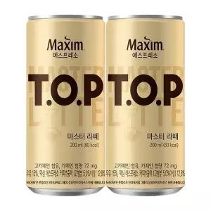 맥심 티오피 마스터라떼 200ml 36캔