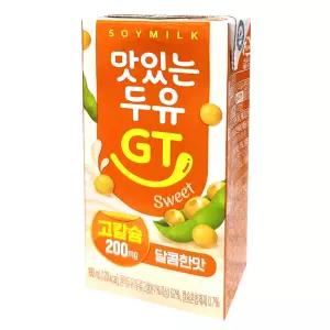 남양유업 맛있는 두유 GT 고칼슘 달콤한맛 190ml x 72팩 유통기한 임박