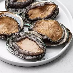 [자연맛남][친환경수산물인증] 완도 활전복 특왕특대 1kg 4-5미(세척솔증정)