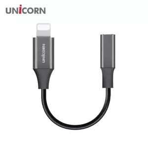 [유니콘]아이폰 아이패드 호환 8핀 to 3.5mm이어폰젠더 AUX변환 컨버터 CT-400S