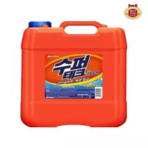 수퍼테크 대용량 액체세제 14L x 1개