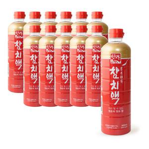 한라식품 한라 참치액 900ml x12개
