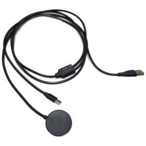 갤럭시워치 마그네틱 충전 케이블 2in1 블랙