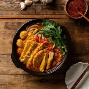 진짜 얼큰한 김치어묵우동전골 710g