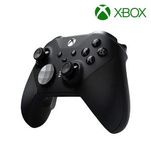 Xbox 엘리트 무선 컨트롤러 시리즈 2 블랙 FST-00010 엑스박스 엑박 블루투스 게임패드 스팀 조이스틱 조이패드 게임용 게임기
