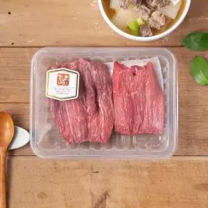 횡성축협한우 양지 국거리 (미절단) 1+등급 (100g) (팩)