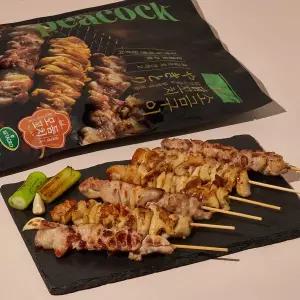 피코크 소금구이 모듬닭꼬치 600g