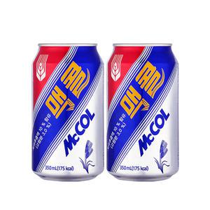 맥콜 350ml캔 24캔 2박스 총 48캔