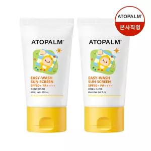 아토팜 이지워시 선스크린 SPF50+ PA++++ X2개 세트