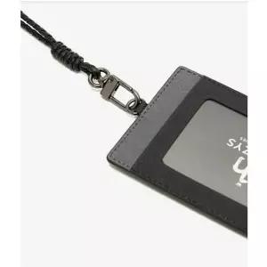 [NS홈쇼핑][헤지스ACC] HJHO5F605BK 블랙 실버 퍼피로고 목걸이형 카드홀더[35244046]