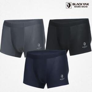 블랙야크 S-언더웨어 기능성 드로즈 속옷 남성팬티 세트 3장 1세트