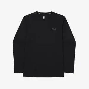 [휠라](광주신세계)[FILA] 그래픽 고신축 긴팔티 (FS2RLF3202M_BLK)