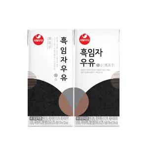 서울우유 흑임자우유(소) 190ml × 48입 (유통기한:6개월)