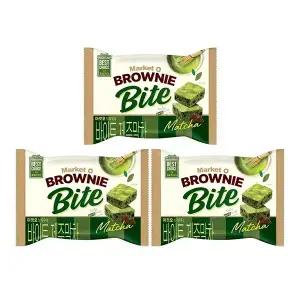 마켓오 브라우니 바이트_제주말차 240g, 3개