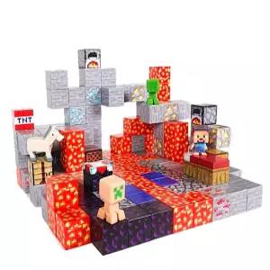 마인크래프트 자석블럭 블록 퍼즐 큐브 어린이 장난감 완구 인형 피규어