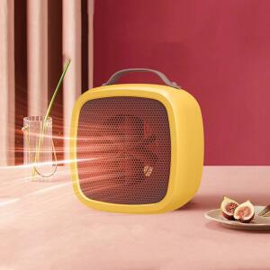 팁 오버 보호 기능이 있는 110V 500W 전기 데스크톱 히터, 책상 아래 사무실, 방, 가정용 미니 콰이어트