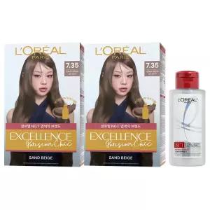 로레알파리 엑셀랑스 파리지앵 시크/크림 염모제 2개 + 랜덤 제품 100ml