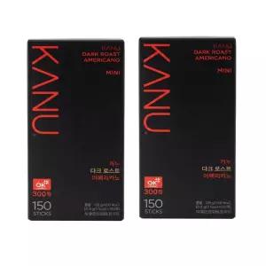 카누 다크로스트 아메리카노 원두커피믹스 150T 2개