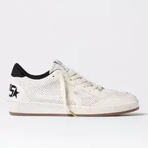 골든구스 MUST IT_GOLDEN GOOSE 화이트블랙 나일론 힐탭 나파 볼스타 스니커즈 GMF00717 F006013 10283)