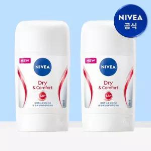니베아 데오드란트 스틱 드라이 앤 콤포트 50ml 2개