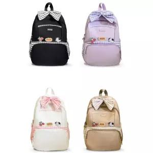 초등학생 주니어 여아 귀여운 리본 백팩 신학기 키즈책가방 입학선물 개학 어린이집