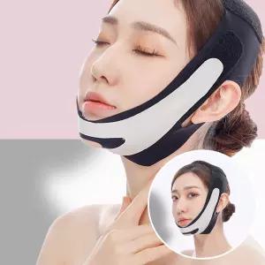 안면 브이 라인 얼굴 탄령 이중 턱 턱살 윤곽 페이스 당김 땡김이 얼굴 리프팅 밴드 수면 입 벌림 방지