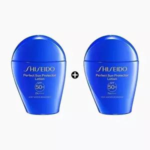 [셀러허브 1][백화점제품] 1+1 시세이도 NEW 퍼펙트 UV 프로텍터 파란자차 50ml (SPF50+) (45525279)