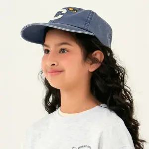 커버낫 키즈 세서미스트리트x C 로고 쿠키 볼캡 네이비 CK2505CA10NA