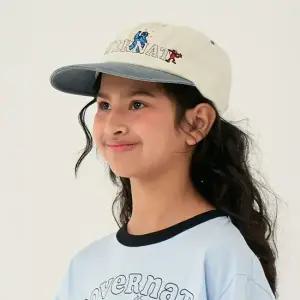 커버낫 키즈 세서미스트리트x 배색볼캡 아이보리 CK2505CA08IV