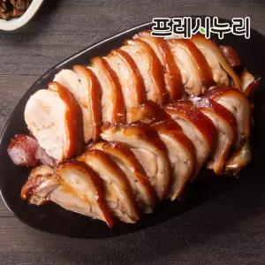 프레시누리 흑마늘 품은 순살 슬라이스 족발 300gX2팩+양념새우젓 2개