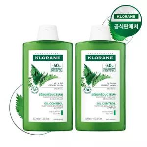 네틀 노세범 샴푸 400ml 2개+피오니 샴푸 100ml 증정